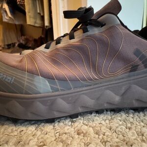 Hoka One One Brown Running Shoes